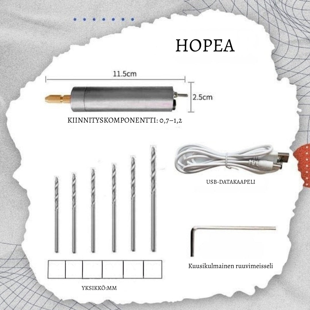 TaitoKynä Pro – Monitoimityökalu luoville käsille