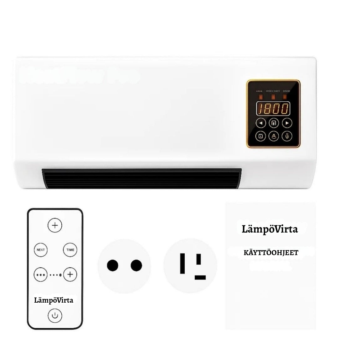 LämpöVirta – Kompakti lämmitin, joka tuo lämmön sekunneissa