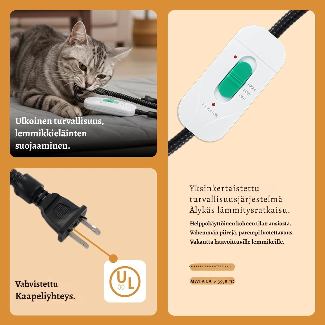 LämpöTassu – Lämmin ja turvallinen peti lemmikillesi talven kylmiin päiviin