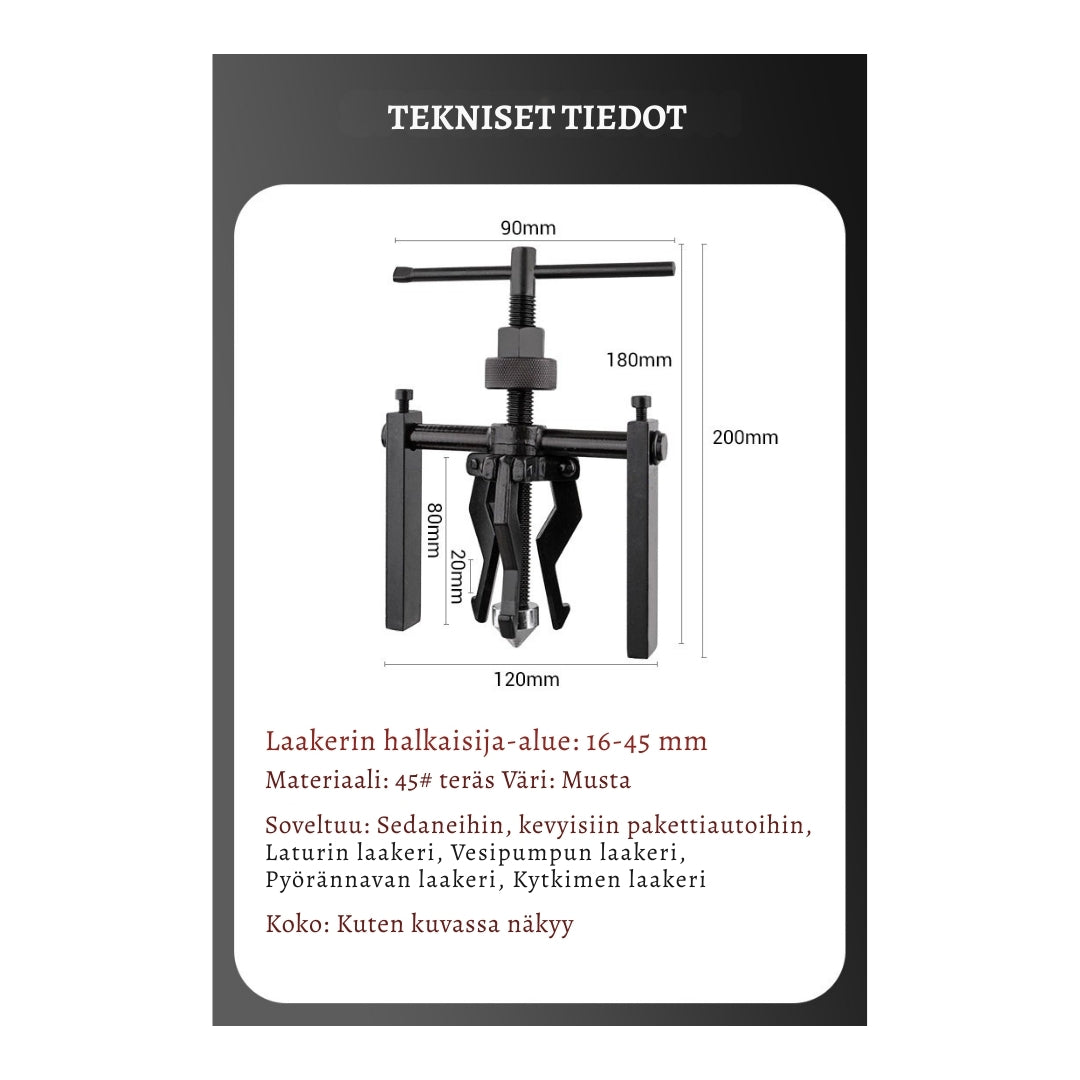 VoimaKoura – Irrota jumittuneet osat ilman voimaa tai stressiä