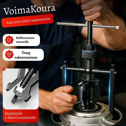VoimaKoura – Irrota jumittuneet osat ilman voimaa tai stressiä