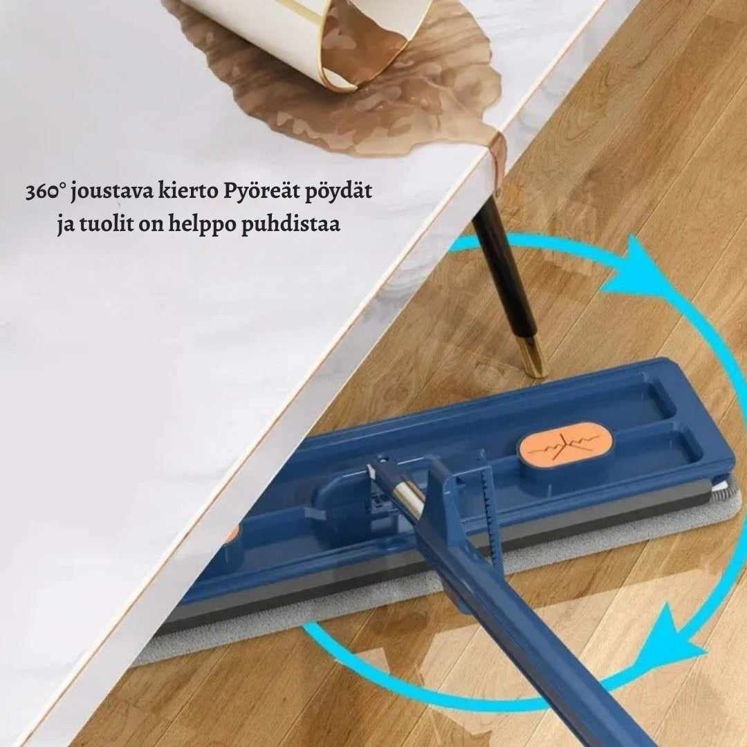HelppoMoppi – 3-in-1 siivousmoppi arkea helpottamaan